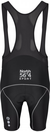 North Latitude Bike Shorts With Suspenders Black TALL - Sportbekleidung & outdoor - Sportbekleidung in große größen für herren