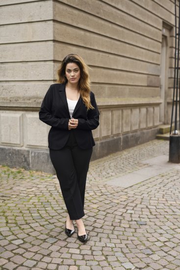 Kaffe Curve Sakira Blazer Tiefschwarz - Blazer - 
