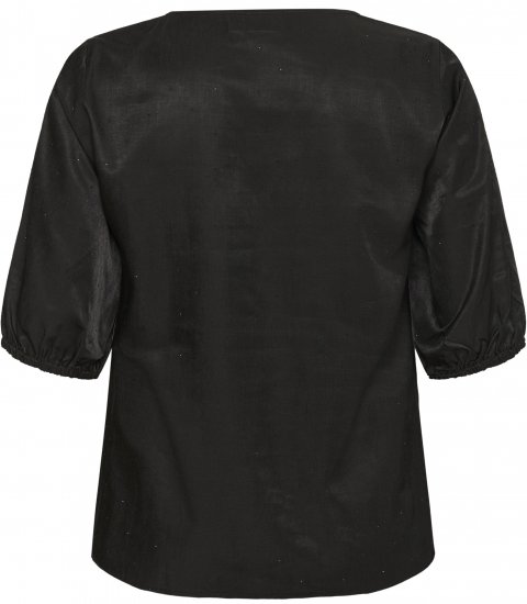 Kaffe Curve Ada Blouse Black - Blusen - 