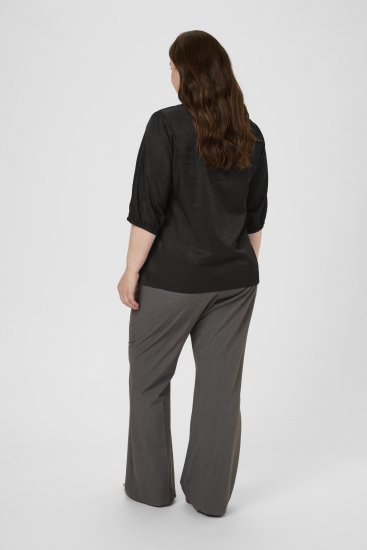 Kaffe Curve Ada Blouse Black - Blusen - 