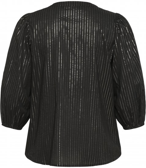 Kaffe Curve Luisa Blouse Black Deep - Blusen - 