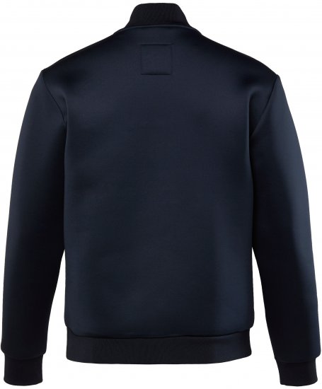 JP1880 College Jacket Scuba Fabric with Zipper Navy - Herren jacken - Herren Jacken in großen Größen