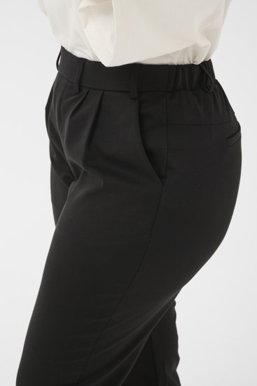 Kaffe Curve Jenna Capri Pants Black - Hosen - 