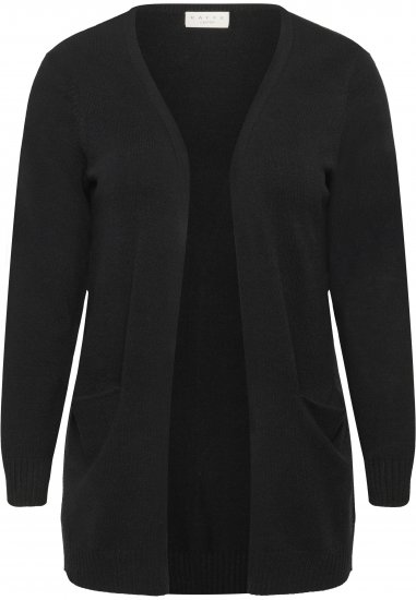 Kaffe Curve Alianna Knit Cardigan Black Deep - Strickjacken - 