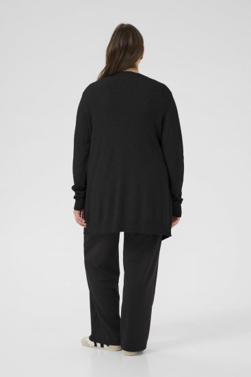 Kaffe Curve Alianna Knit Cardigan Black Deep - Strickjacken - 