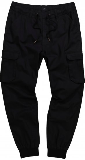 JP1880 Cargo Trousers with Many Pockets Stretchy Black - Herren-jeans & -hosen - Herren-Jeans & -Hosen in großen Größen