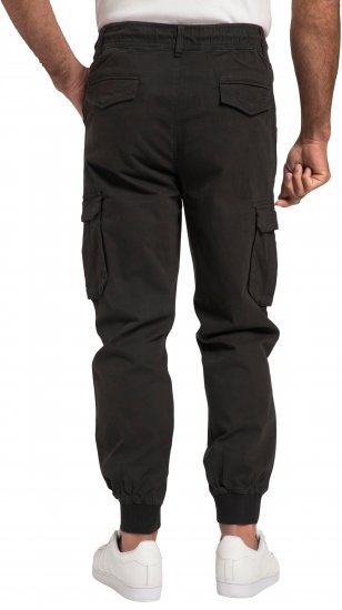 JP1880 Cargo Trousers with Many Pockets Stretchy Black - Herren-jeans & -hosen - Herren-Jeans & -Hosen in großen Größen