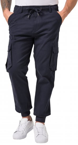 JP1880 Stretchy FLEXNAMIC Cargo Pants Navy - Cargohosen für herren - Cargohosen für Herren in Großen Größen 