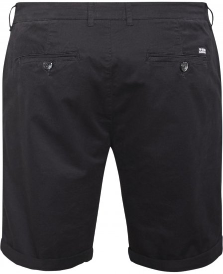 North Latitude 61147 Chino-Shorts Schwarz - Herrenshorts - Herrenshorts in großen Größen