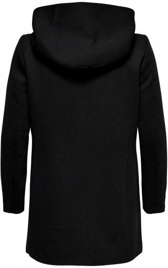 Only Carmakoma Sedona Light Coat Black - Wintermäntel - 