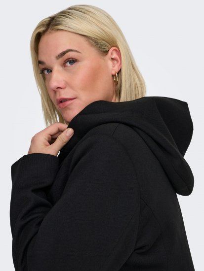 Only Carmakoma Sedona Light Coat Black - Wintermäntel - 