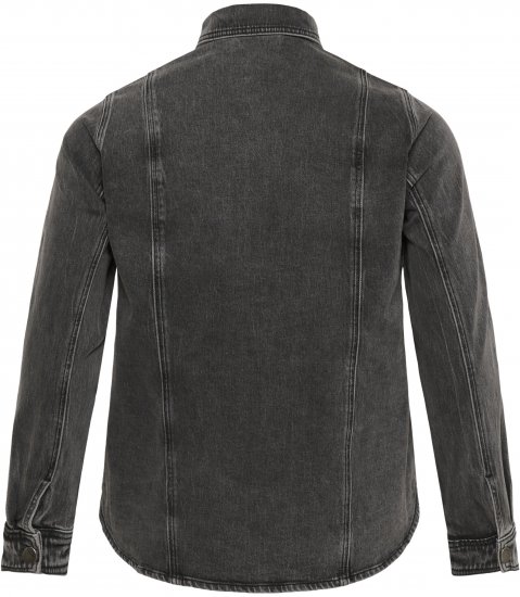 Kaffe Curve Petri Denim Jacket Grey Vintage Wash - Jacken - 