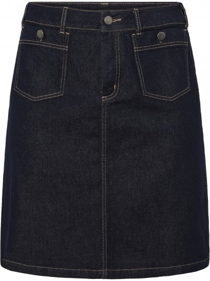 Kaffe Curve Roria Denim Skirt Dark Blue - Röcke - 