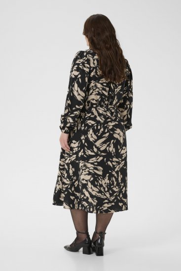 Kaffe Curve Olla Kleid Schwarz - Kleider - 