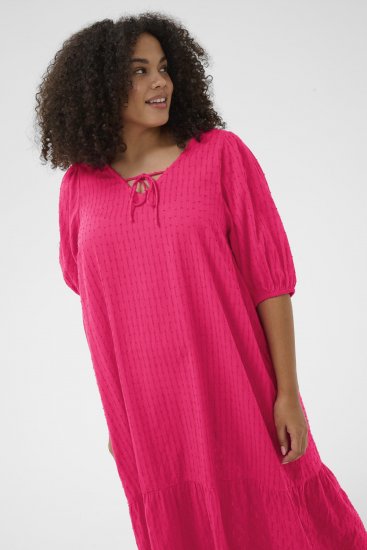 Kaffe Curve Thea Dress Beetroot Purple - Kleider - 