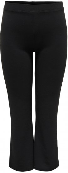 Only Carmakoma Pever Flared Pants Black - Hosen - 
