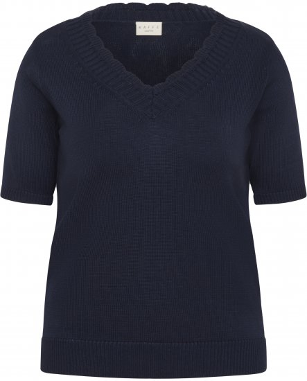 Kaffe Curve Leani Knitted Pullover Midnight Marine - Strickpullover - 
