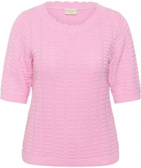 Kaffe Curve Lotia Pullover Pink Frosting - Strickpullover - 