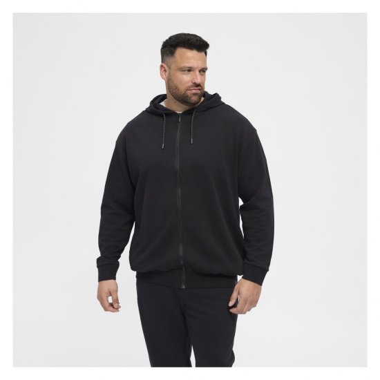 North Latitude Full Zip Hoodie Black - Herren-sweater und -hoodies - Herren-Sweater und -Hoodies in großen Größen
