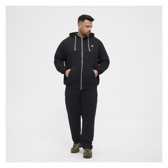 North Latitude Cardigan Hoodie Black - Herren-sweater und -hoodies - Herren-Sweater und -Hoodies in großen Größen