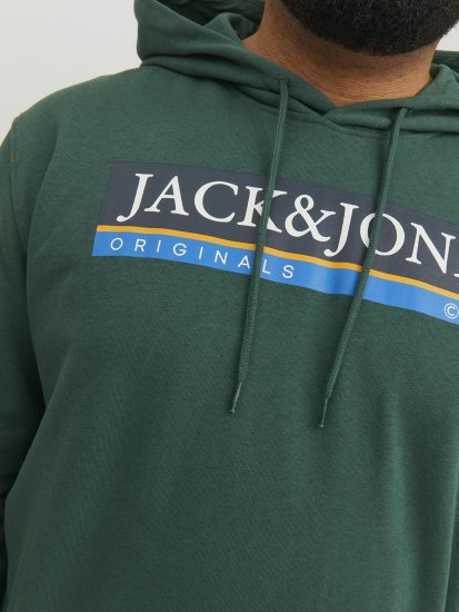 Jack & Jones Codyy Hoodie Green - Herren-Sweater und -Hoodies in großen Größen - Herren-Sweater und -Hoodies in großen Größen
