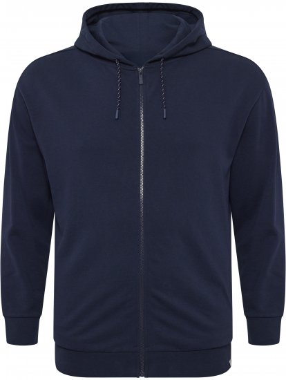 North Latitude Full Zip Hoodie Navy - Herren-sweater und -hoodies - Herren-Sweater und -Hoodies in großen Größen