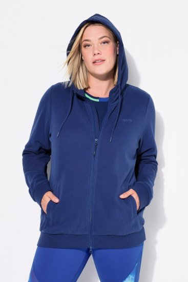 Ulla Popken Athletic Department Hoodie Navy - Hoodies & Sweatshirts - Kuschelige Sweatshirts, Hoodies & Strick