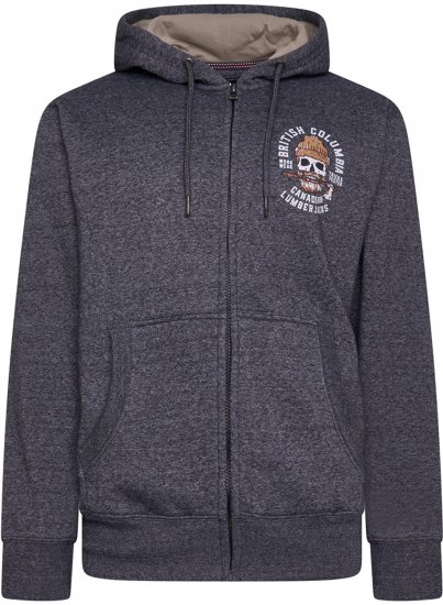 Kam Jeans 7086 British Columbia Chain Yarn Hoodie Jet Black - Kam Jeans - Kam Jeans