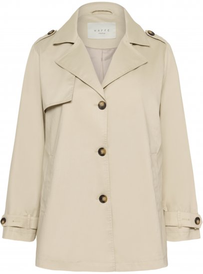 Kaffe Curve Tricia Jacke Federgrau - Jacken & Mäntel - 