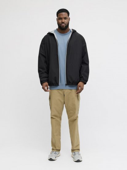 Jack & Jones Jake Light Jacket Black - Herren jacken - Herren Jacken in großen Größen