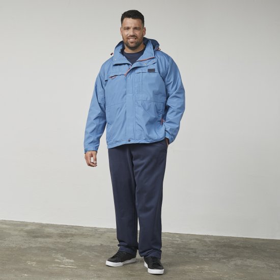 North Latitude 61104 Jacke mit Details WP3000 Hellblau - Herren jacken - Herren Jacken in großen Größen