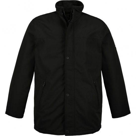 JP1880 Jacket Business Waterproof Windproof Black TALL - HERRENBEKLEIDUNG MT-6XLT - Langgrößen für Herren