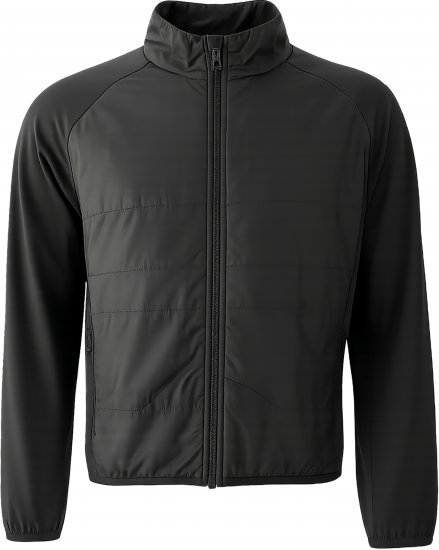 Dobsom Hybrid Jacke Schwarz - Sportbekleidung & outdoor - Sportbekleidung in große größen für herren