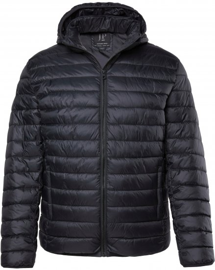 Jay-Pi Jacket Lightly Quilted Warm Black - Herren jacken - Herren Jacken in großen Größen