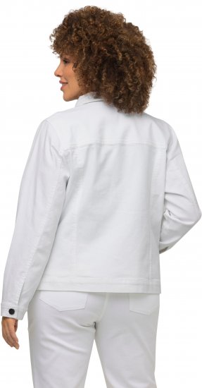 Ulla Popken Denim Jacket White - Jacken - 