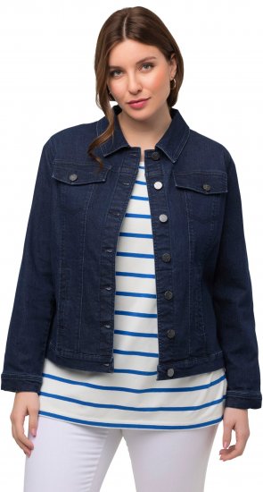 Ulla Popken Denim Jacket Blue Denim - Jacken - 