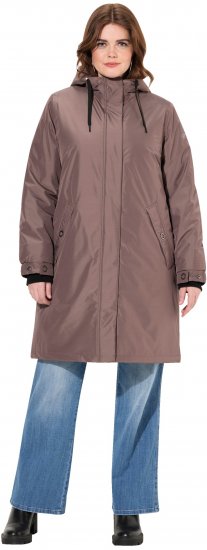 Ulla Popken HYPRAR Triple Function Weatherproof Jacket Taupe - Jacken - 
