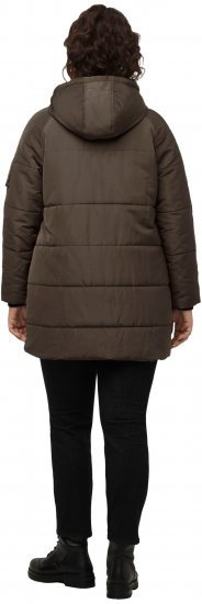 Ulla Popken HYPRAR Water Repellent Fully Lined Jacket Mocha - Jacken - 