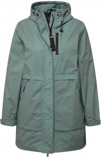 Ulla Popken HYPRAR Transition Jacket Mint Green - Jacken - 