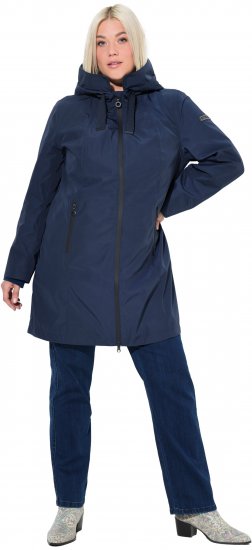 Ulla Popken HYPRAR Waterproof Jacket Navy - Jacken - 
