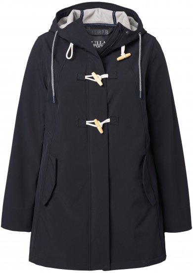 Ulla Popken HYPRAR Water-Repellent Softshell Jacket Black - Jacken - 