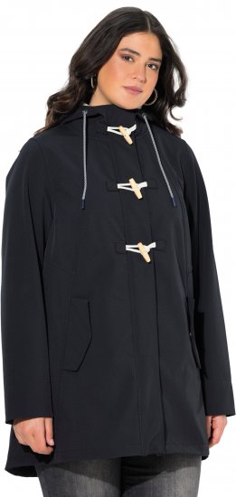 Ulla Popken HYPRAR Water-Repellent Softshell Jacket Black - Jacken - 