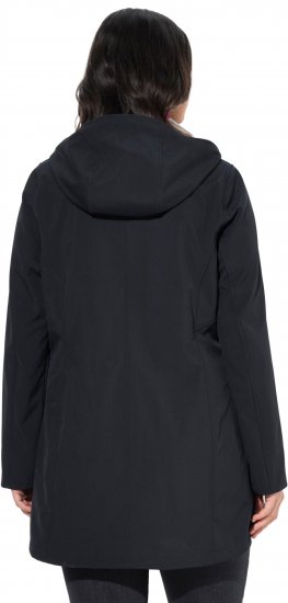 Ulla Popken HYPRAR Water-Repellent Softshell Jacket Black - Jacken - 