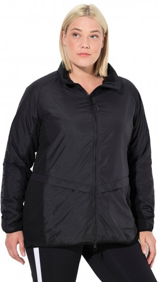 Ulla Popken Lightweight Functional Jacket Black - Jacken - 