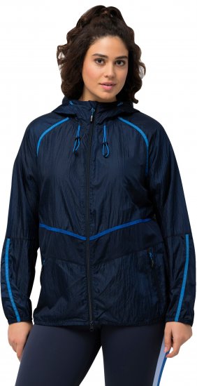 Ulla Popken Water Repellent Jacket Navy - Jacken - 
