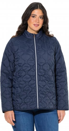 Ulla Popken HYPRAR Lightweight Quilted Water-Repellent Jacket Navy - Jacken - 