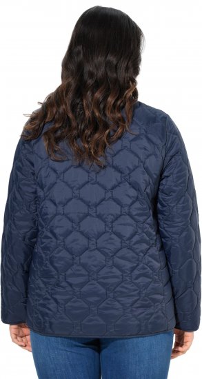 Ulla Popken HYPRAR Lightweight Quilted Water-Repellent Jacket Navy - Jacken - 