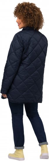 Ulla Popken Quilted Jacket Navy - Jacken - 