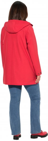 Ulla Popken HYPRAR Softshell Fleece-Lined Jacket Salsa Red - Jacken - 