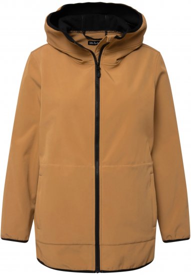 Ulla Popken 2-in-1 Quilted Fleece Lined Coat Black - Jacken - 